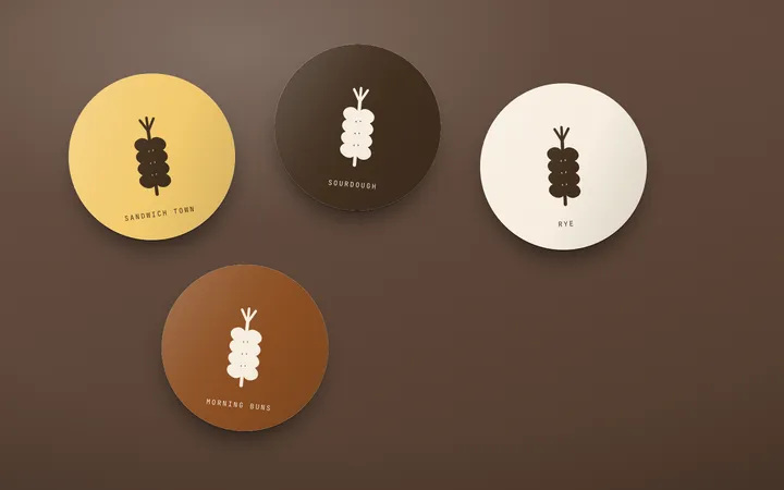 Sandwich Town Bakery: Loaf stickers