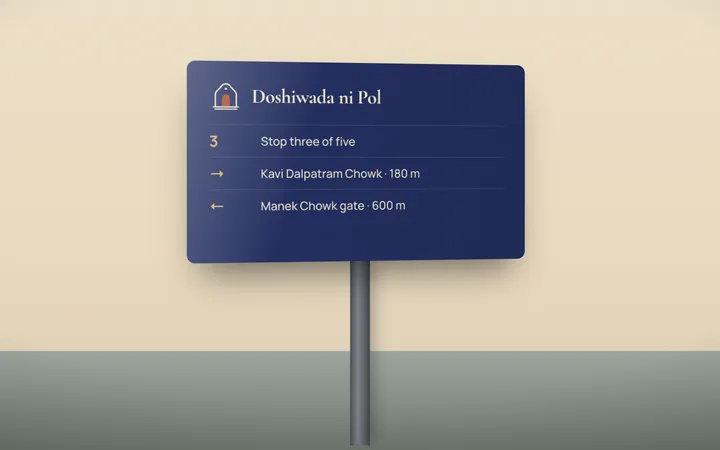 Pol Walks: Pol wayfinding