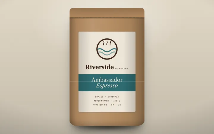 Riverside Roasters: Coffee bag
