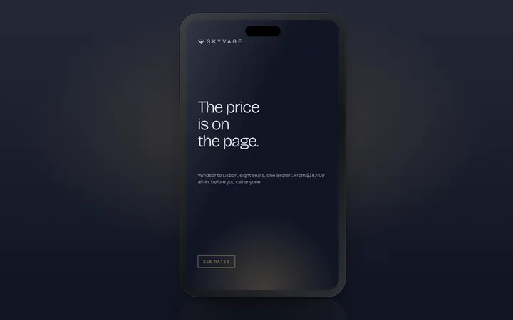 Skyvage: Rates story