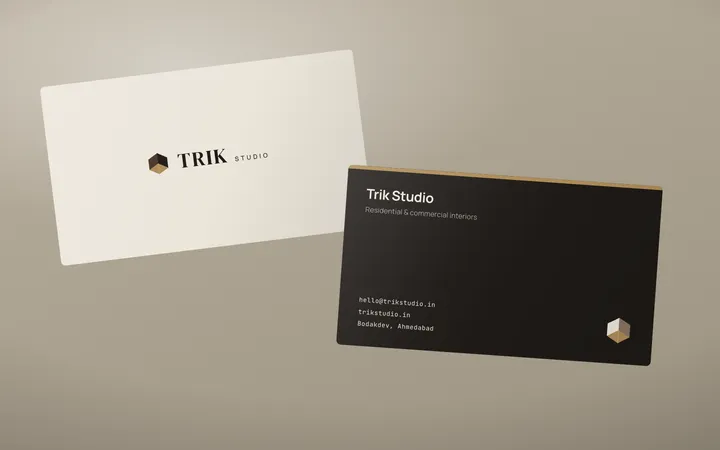 Trik Studio: Business cards