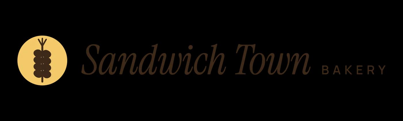 Sandwich Town Bakery lockup, positive